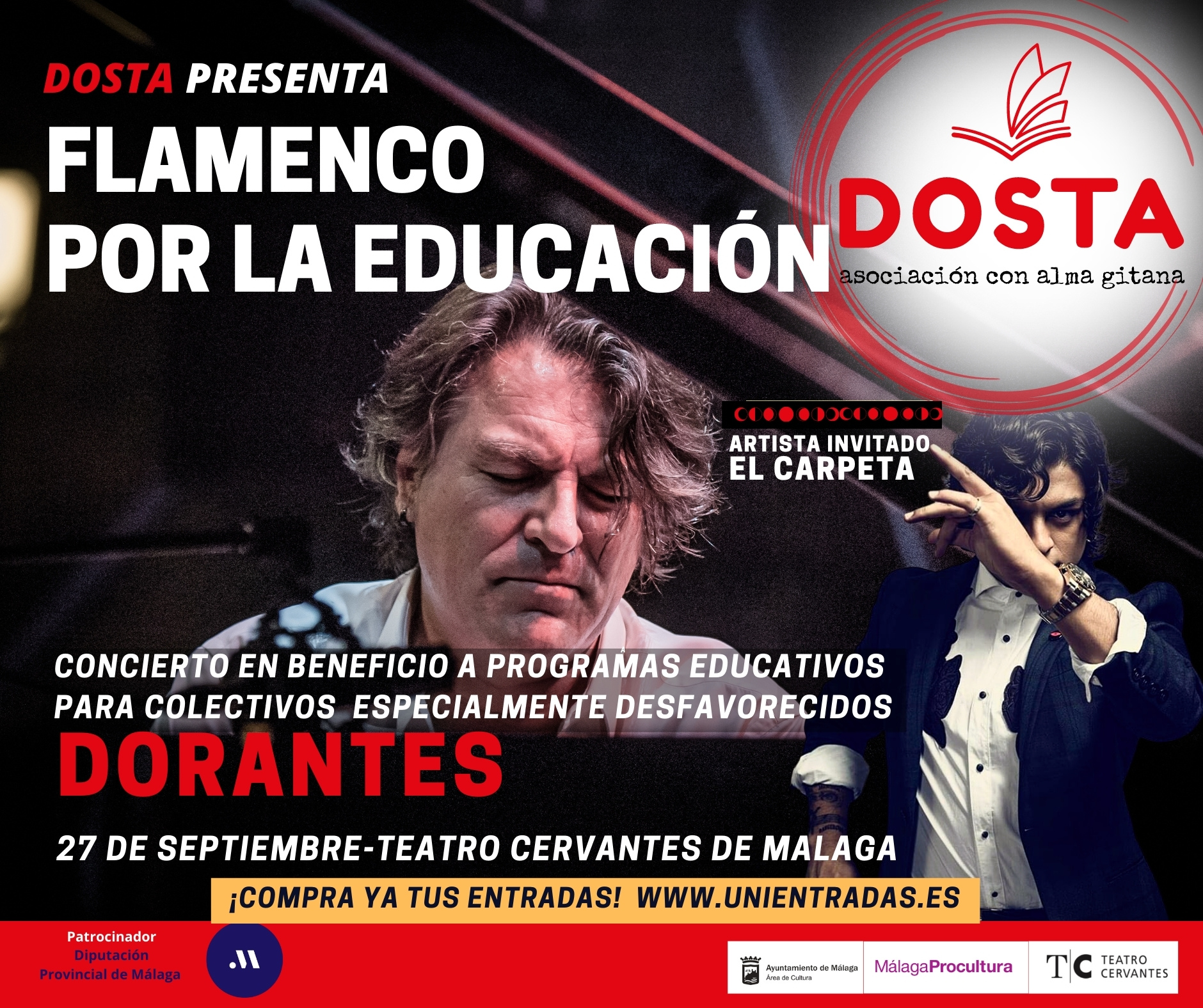 Concierto benéfico Dorantes y El Carpeta de los Farrucos